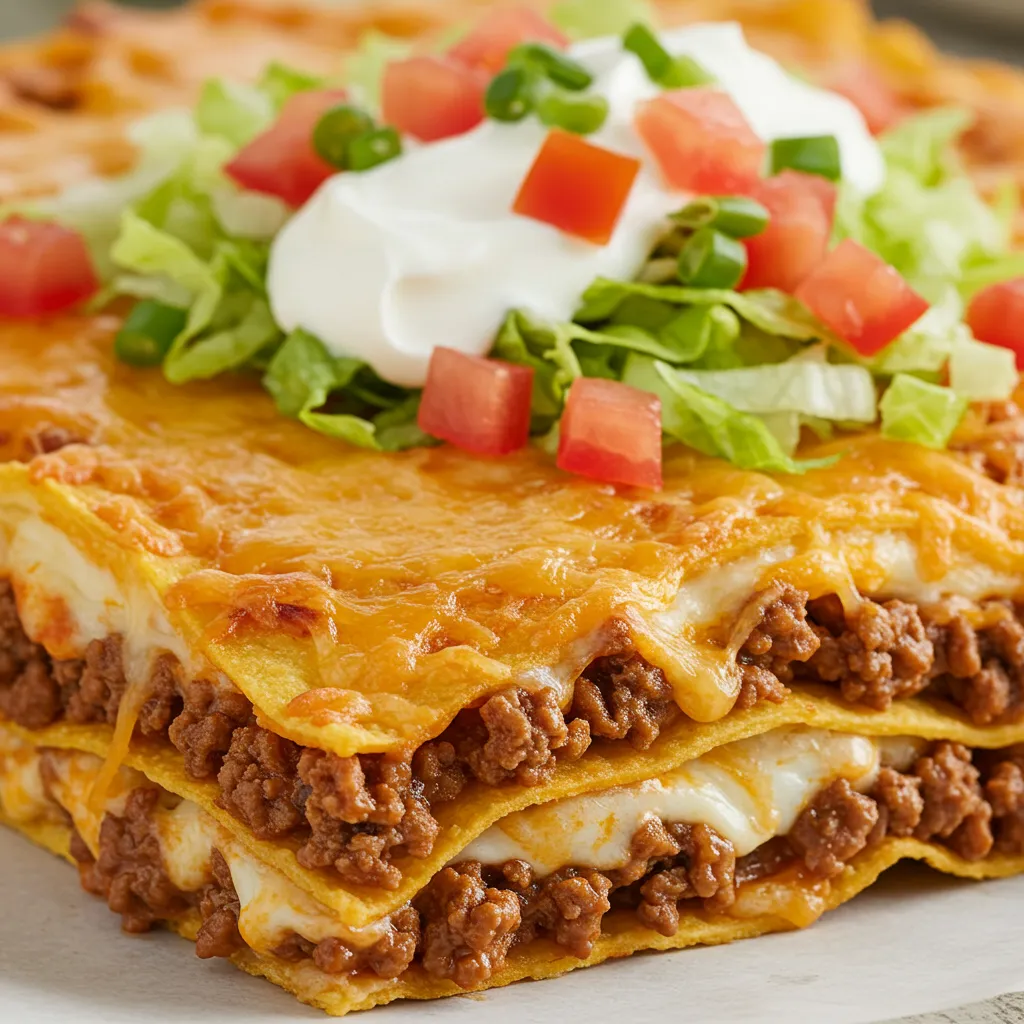 Taco Lasagna - tertiary view